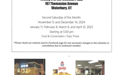 2024 Monthly Get Together – Wendy’s – November 9, 2024