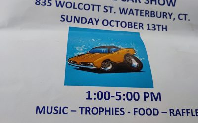 Franco American Social Club 3rd Annual Car Show – Waterbury – October 20, 2024 – RAIN DATE